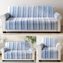 Coastal Stripe Furniture Covers