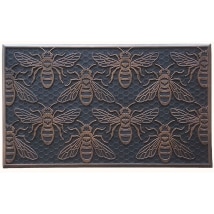 Bees Rubber Doormat