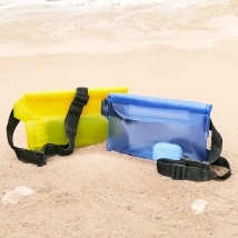 2-Pk Waterproof Dry Bag with Adjustable Strap