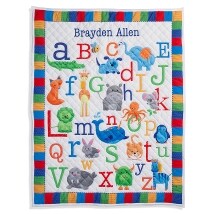 Personalized ABC Quilts