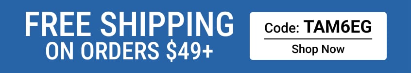 $Free shipping on $49+